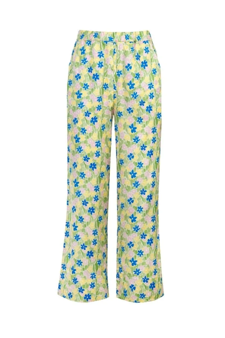 Pants<CULT MIA MEADOW STRAIGHT-LEG PANTS Meadow Print