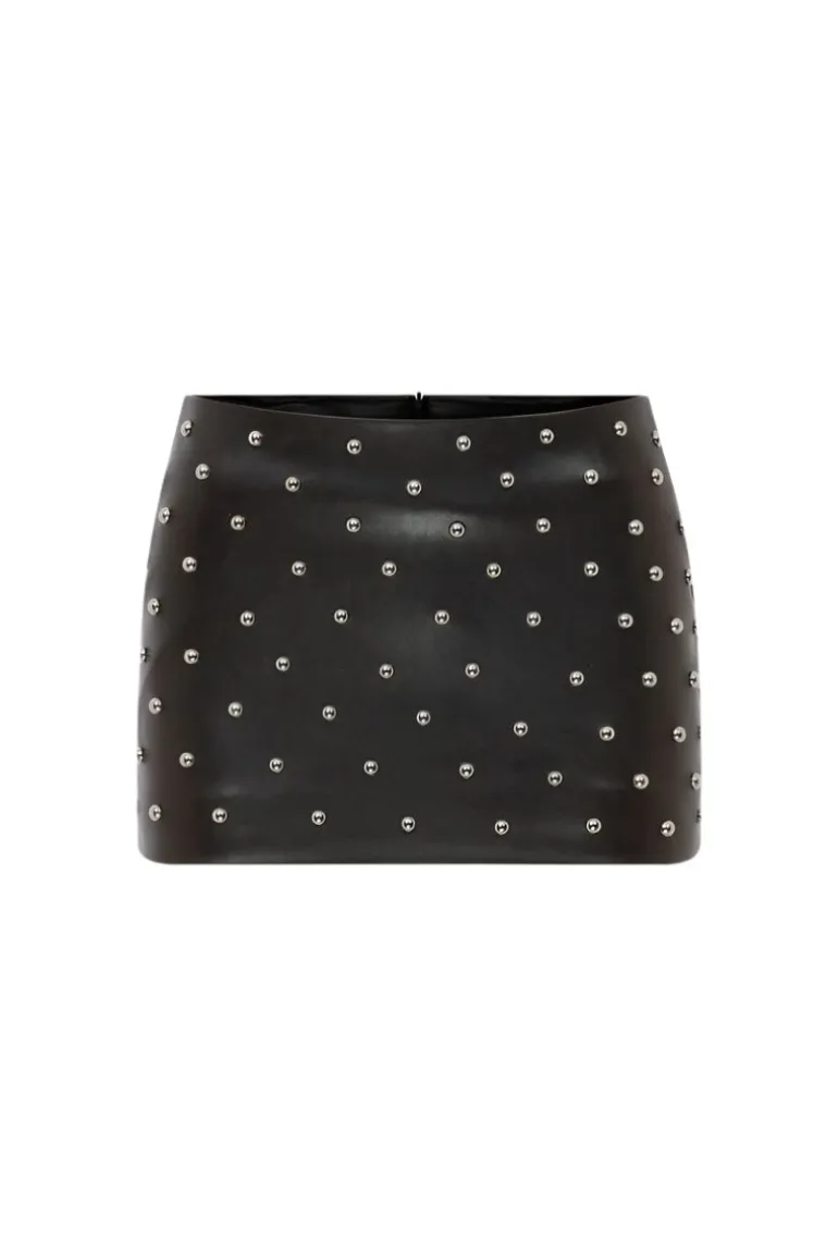 Skirts<CULT MIA MEMPHIS SKIRT IN BROWN Dark Brown