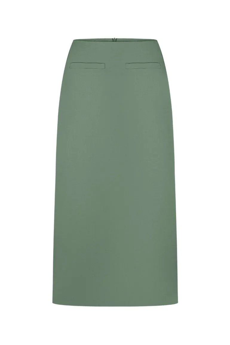 Skirts<CULT MIA MEREZHYVO MIDI SKIRT IN Green