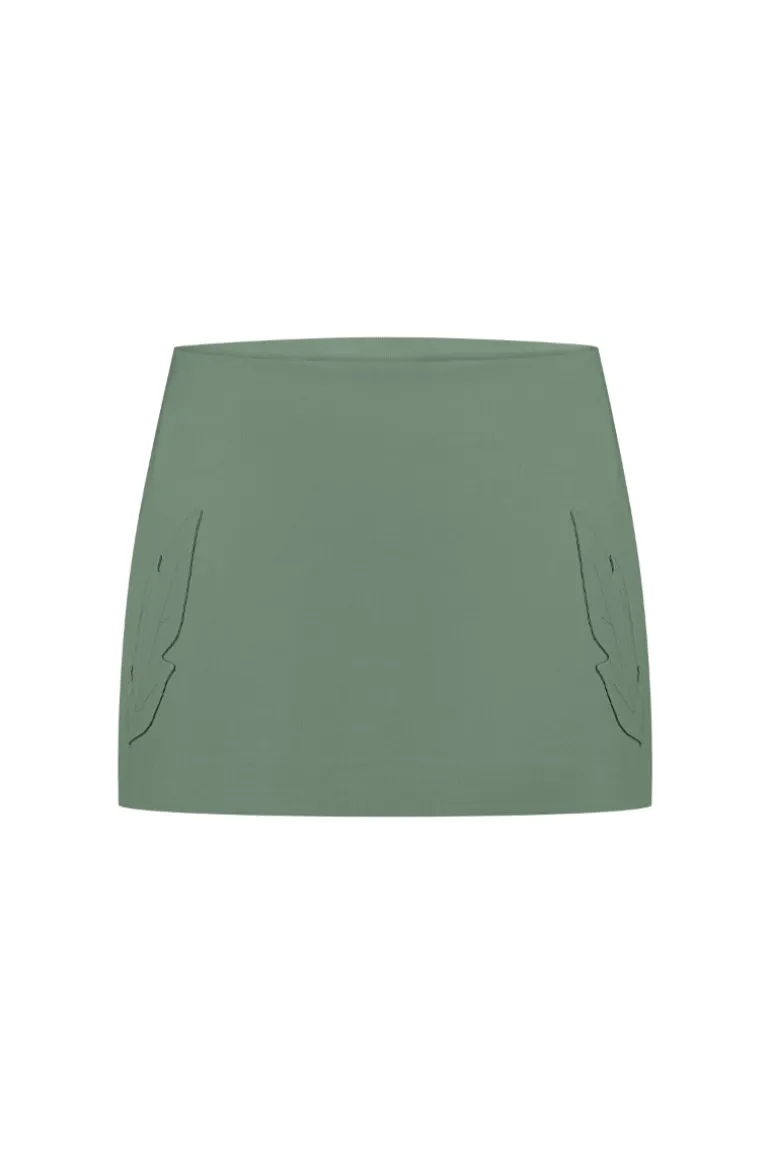 Skirts<CULT MIA MEREZHYVO MINI SKIRT IN Green