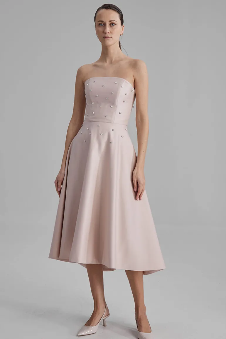 Dresses | Midi Dresses<CULT MIA MIA DIAMOND APRICOT MIDI DRESS Apricot Crush