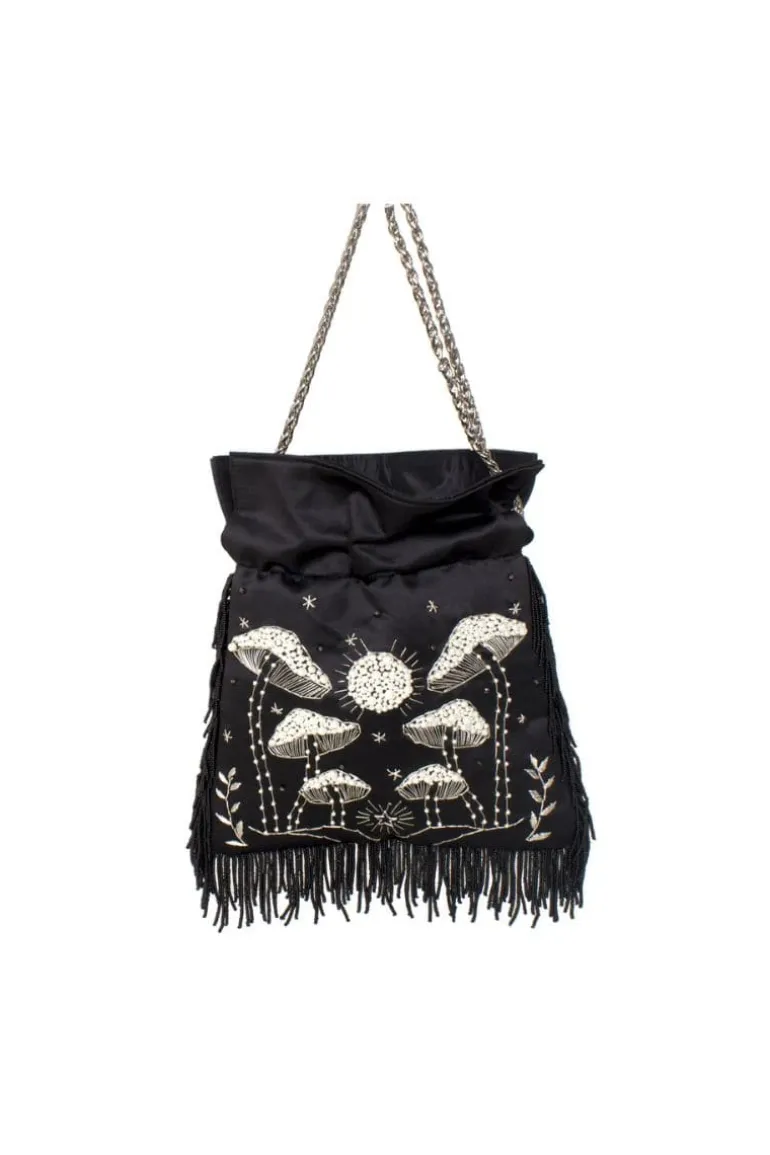 Top Handle Bags<CULT MIA MIDNIGHT NIGHT BAG Black