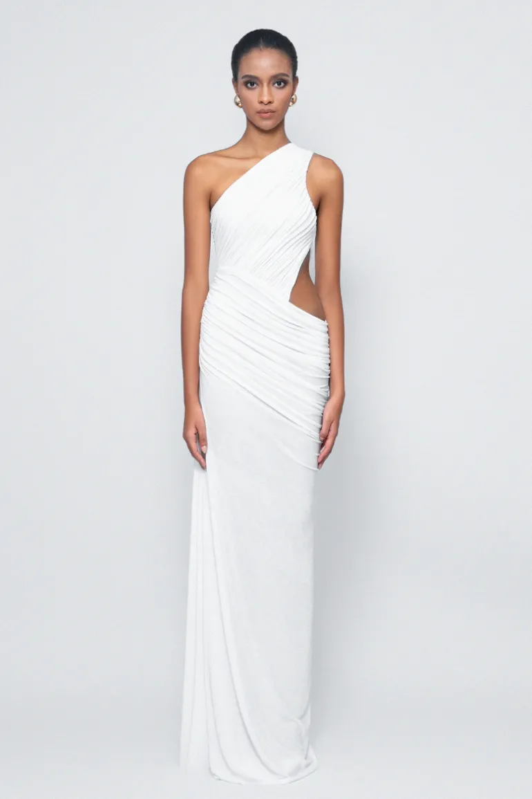 Dresses | Gowns<CULT MIA MINERAL MAXI DRESS IN White
