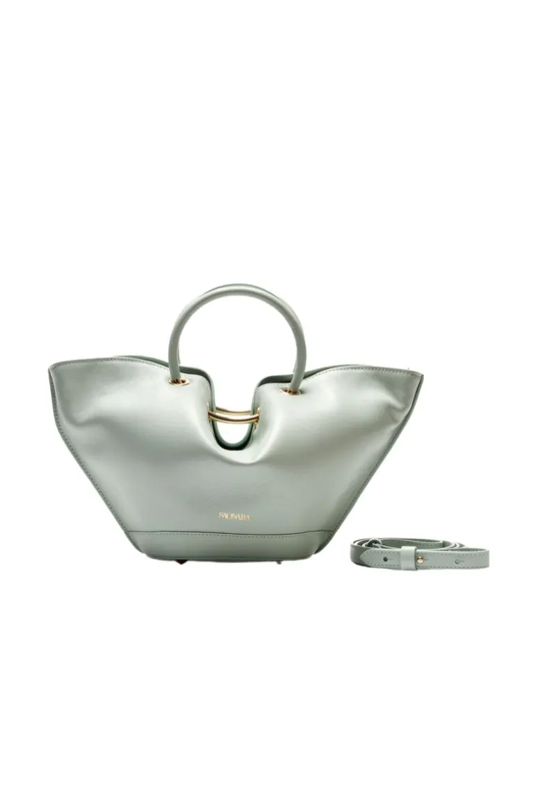 Top Handle Bags<CULT MIA MINI CAPAZO TOP HANDLE BAG Jade