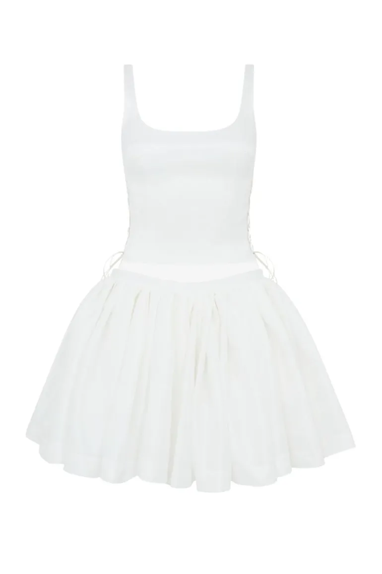Outfit Sets<CULT MIA MINI DEVON TOP AND SKIRT Ivory