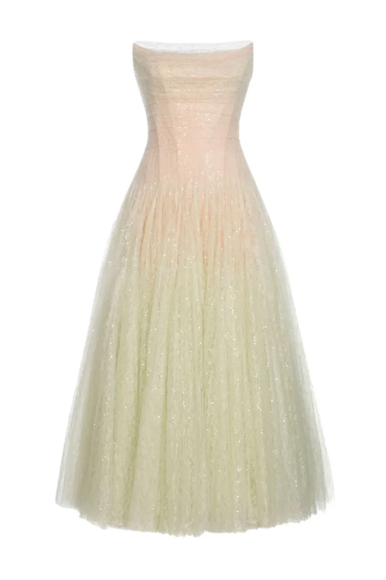 Dresses | Midi Dresses<CULT MIA DRAPED LACE MIDI DRESS Mint