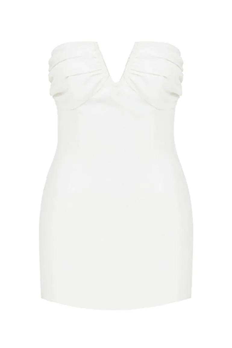Dresses | Mini Dresses<CULT MIA MIORA CREPE MINI DRESS Vanilla Ice