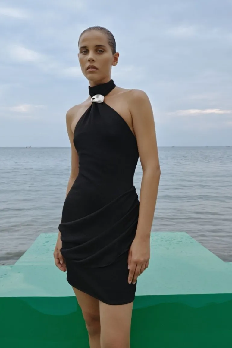 Dresses | Mini Dresses<CULT MIA MOCA MINI DRESS Coal