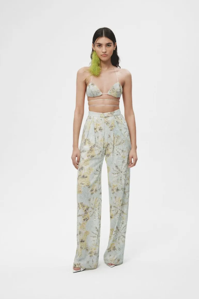 Pants<CULT MIA TIE DYE SEQUIN PANTS Multicolor