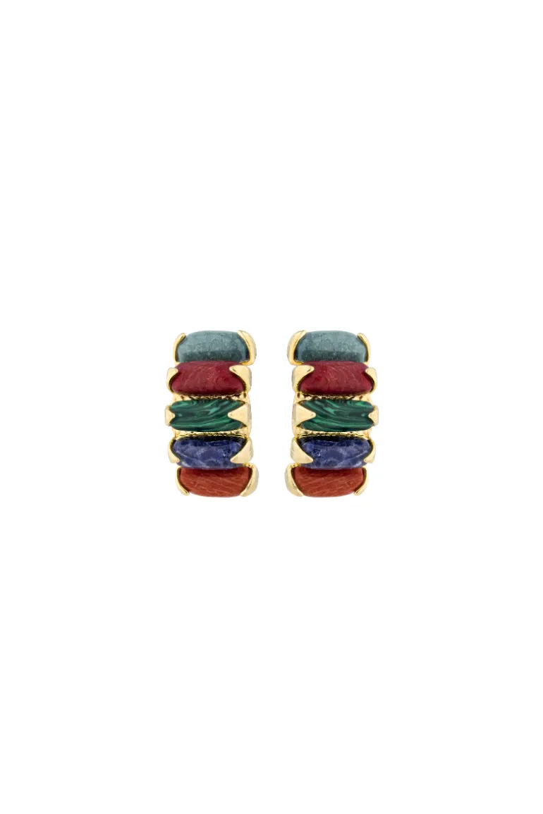 Earrings<CULT MIA MULTICOLORED PONTE EARRINGS Multicoloured