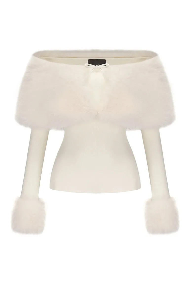 Tops<CULT MIA NADINE TOP White