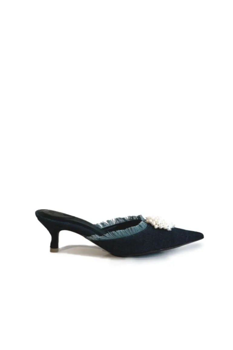 Heels<CULT MIA NALA KITTEN HEELS Denim
