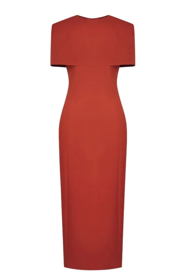 Dresses | Midi Dresses<CULT MIA NAOMI MIDI DRESS Burnt Orange