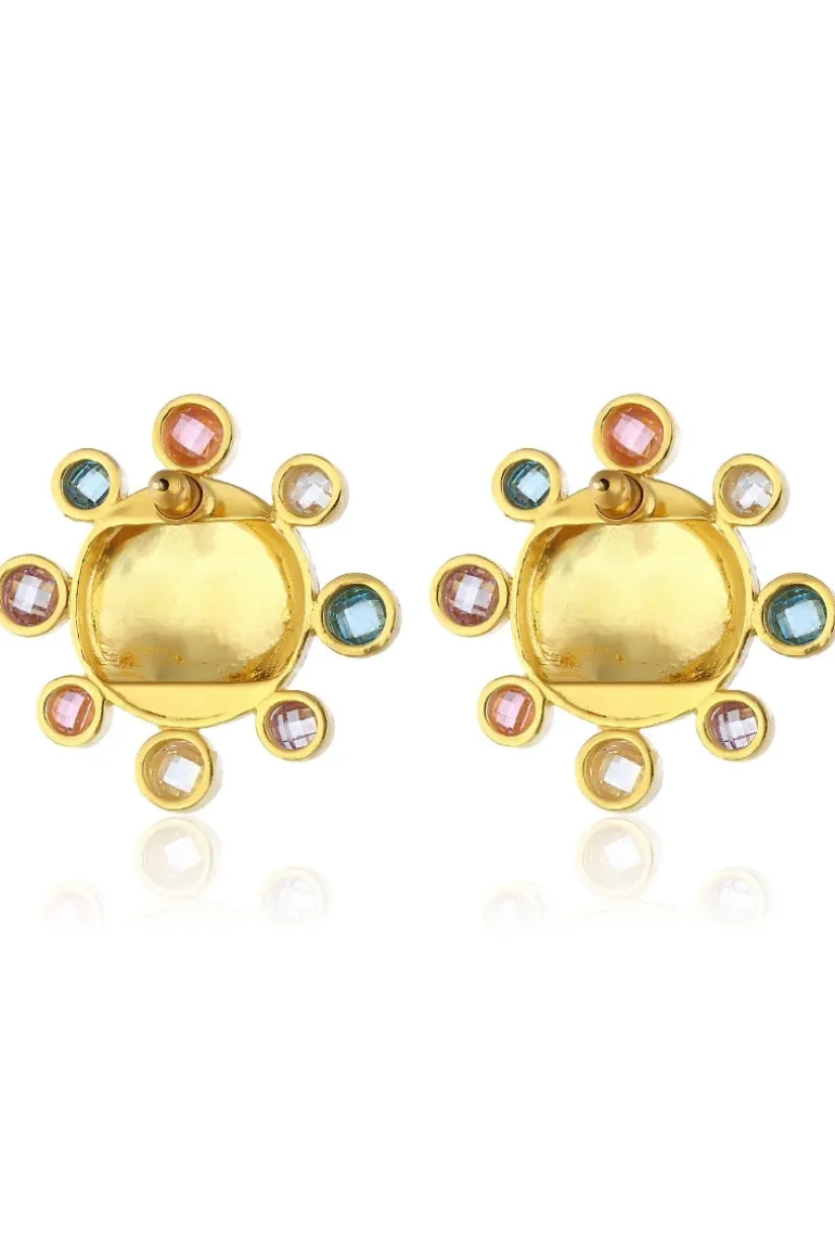 Earrings<CULT MIA NEPTUNE EARRINGS IN Pastel Multicolor