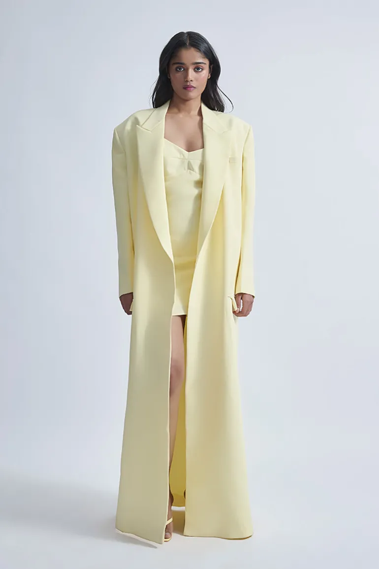 Outfit Sets<CULT MIA NICOLE CO-ORD Butter Yellow