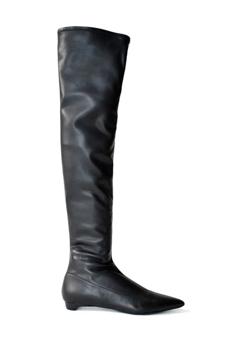 Boots<CULT MIA NICOLETTA BOOTS Black Nappa-Effect