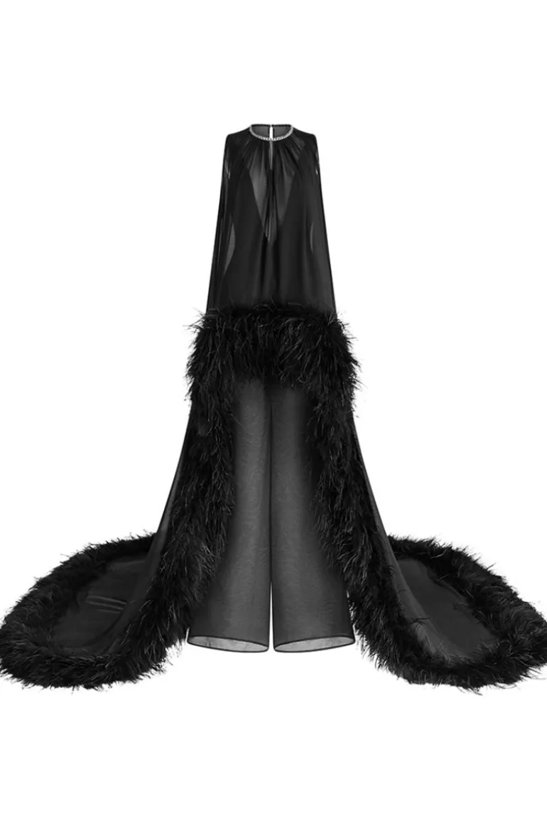 Jumpsuits<CULT MIA NOCTURNAL WARMTH JUMPSUIT IN Black