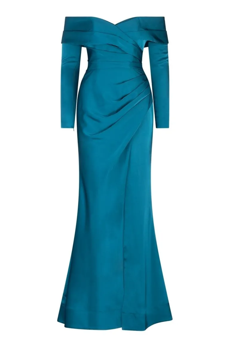 Dresses | Gowns<CULT MIA NOVA SWEETHEART GOWN Teal