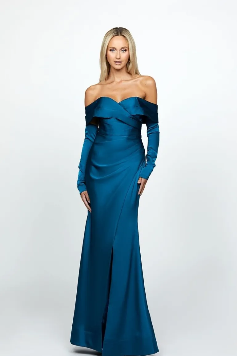 Dresses | Gowns<CULT MIA NOVA SWEETHEART GOWN Teal