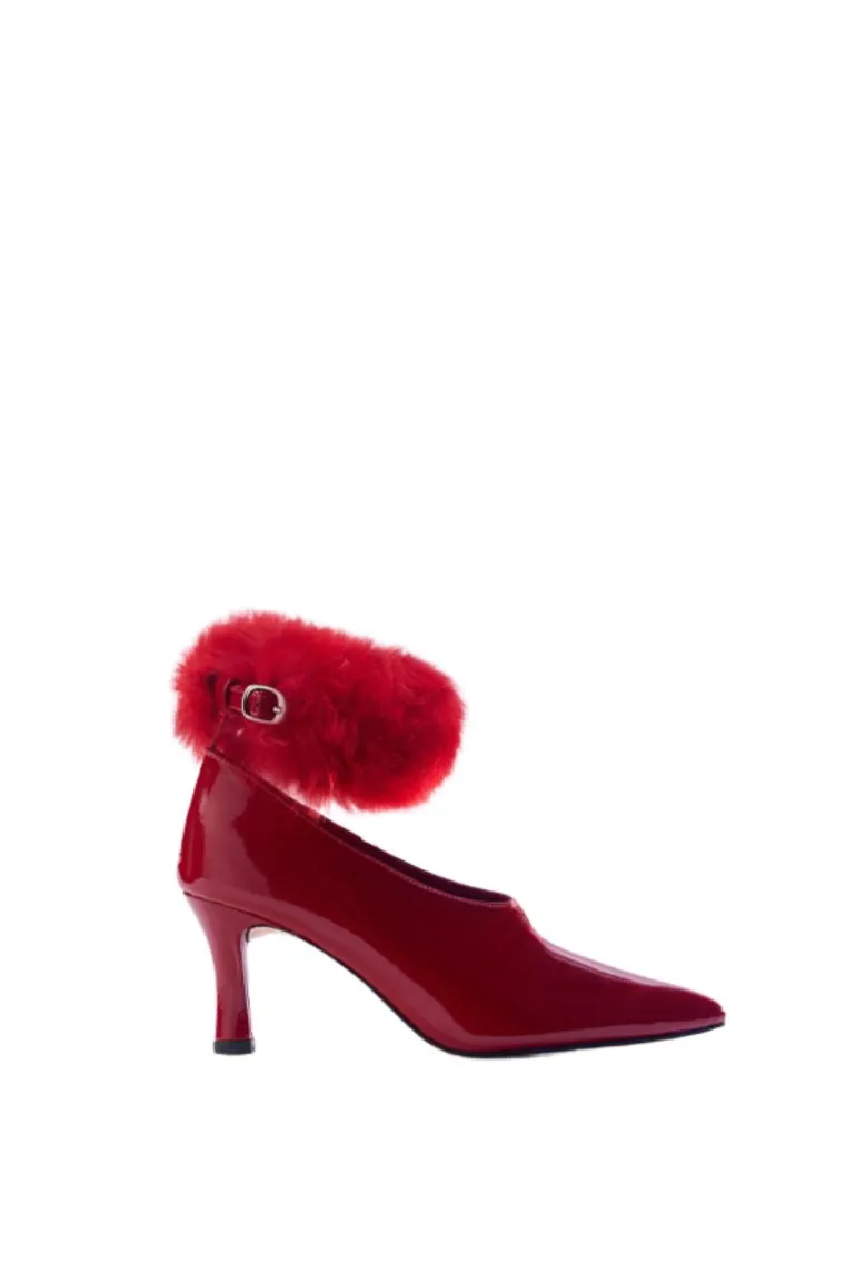Heels<CULT MIA NUMA HEELED PUMPS Red