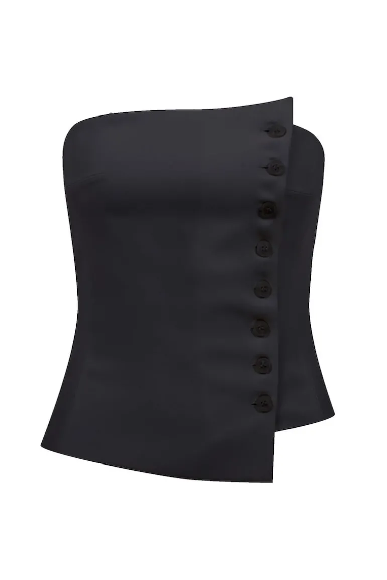 Tops<CULT MIA ODYLE TOP IN Black