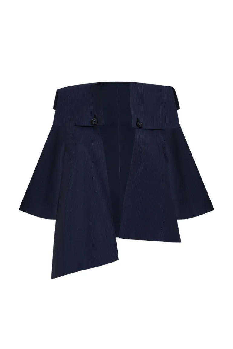 Jackets<CULT MIA OLIVIA WOOL JACKET Navy