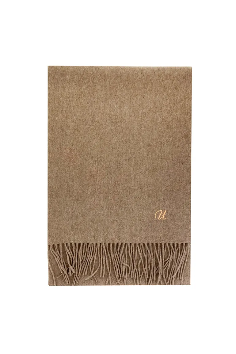 Scarves<CULT MIA OPHELIA CASHMERE SCARF IN Light Fawn