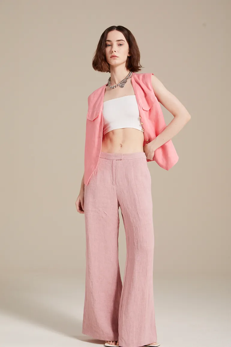 Pants<CULT MIA ORAN SUIT PANTS IN Pink