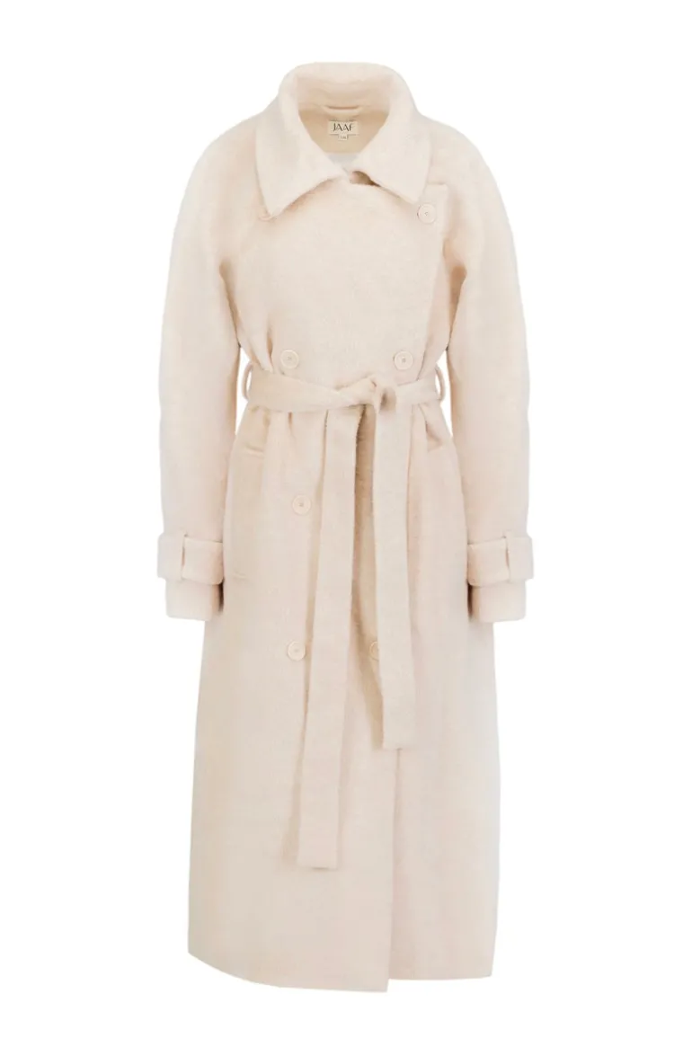 Coats<CULT MIA OVERSIZED COAT IN Champagne Beige
