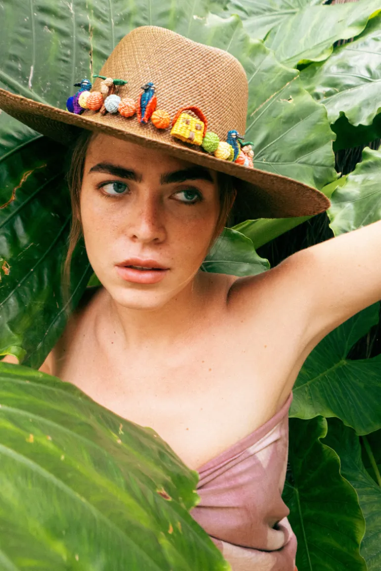 Hats<CULT MIA PAJARITO HAT Beige