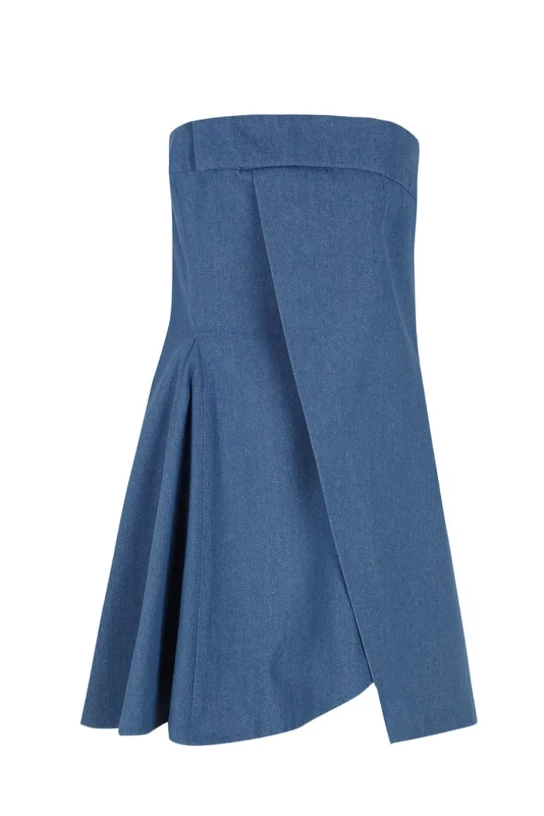 Dresses | Mini Dresses<CULT MIA PALMA STRAPLESS DRESS Blue