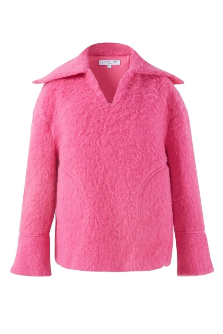 Tops<CULT MIA PALOMA WOOL SWEATER Pink