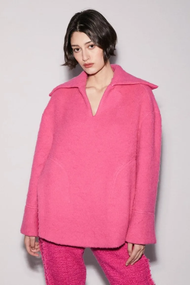 Tops<CULT MIA PALOMA WOOL SWEATER Pink