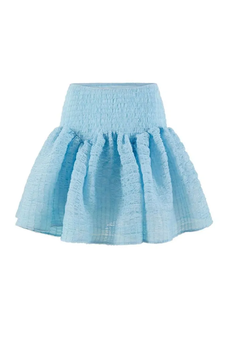 Skirts<CULT MIA PASTEL BLUE ARIA MINI SKIRT Light Blue