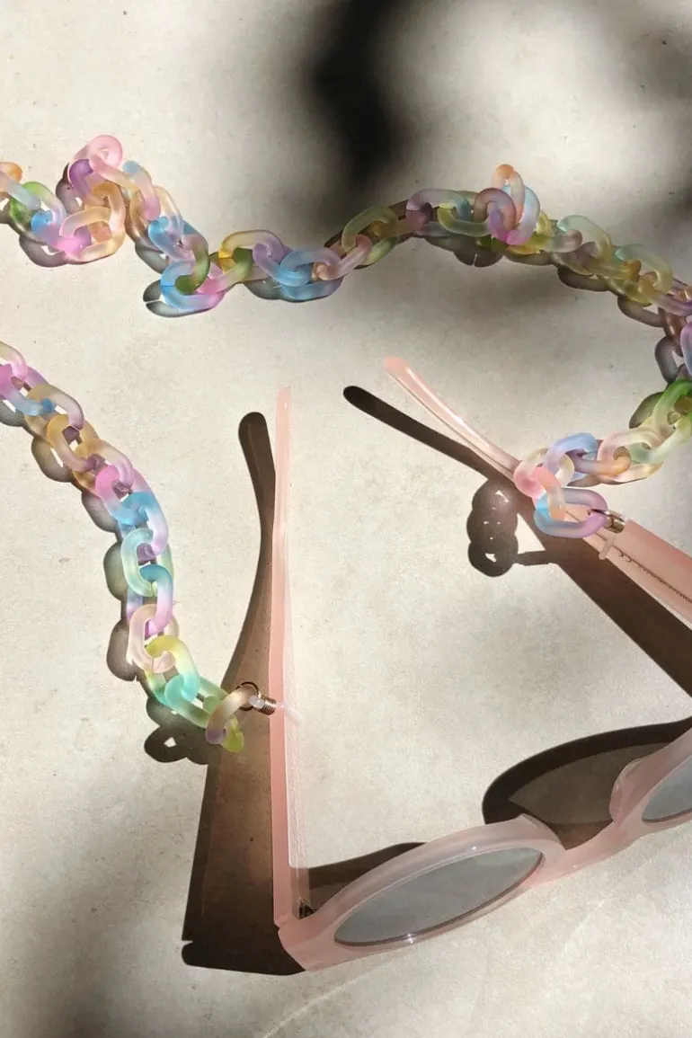 Sunglasses<CULT MIA PASTEL COMPOTE SUNGLASSES CHAIN Multicolor