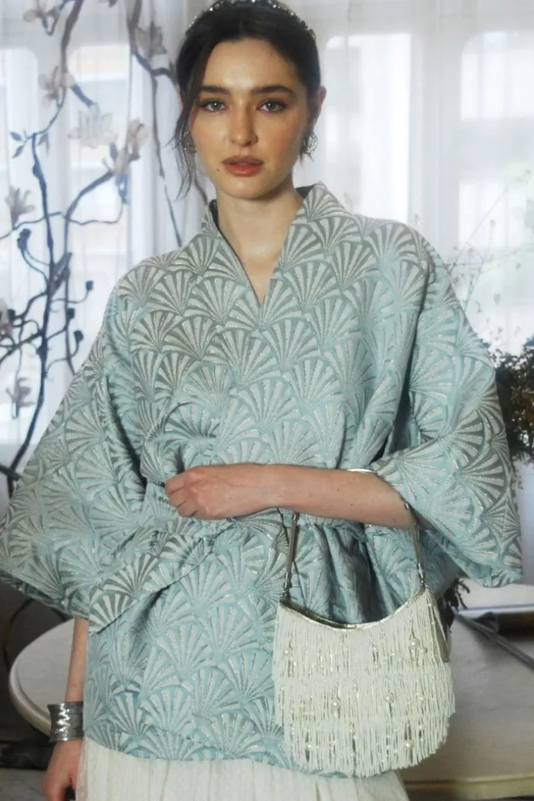Shoulder Bags<CULT MIA CASCADE BESTIE SHOULDER BAG Pearl