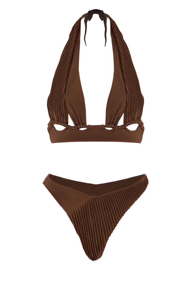 Swimwear<CULT MIA PHOEBE BIKINI Brown