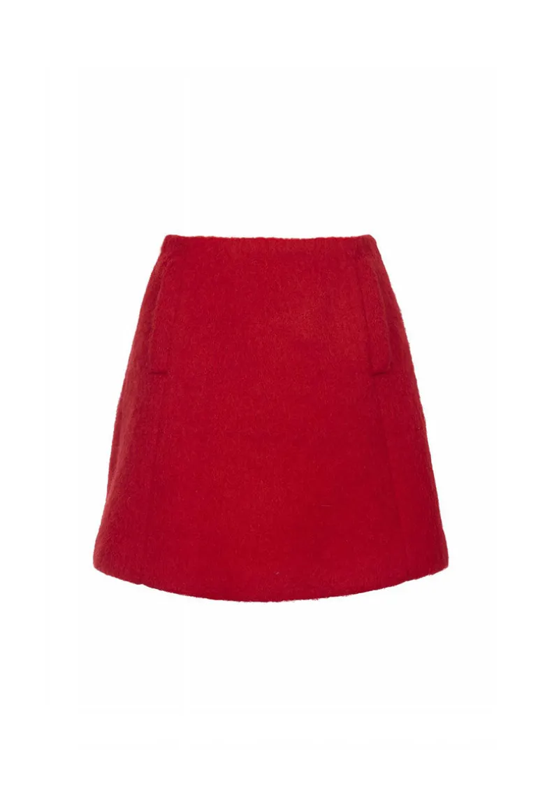Skirts<CULT MIA PHOEBE SKIRT Red