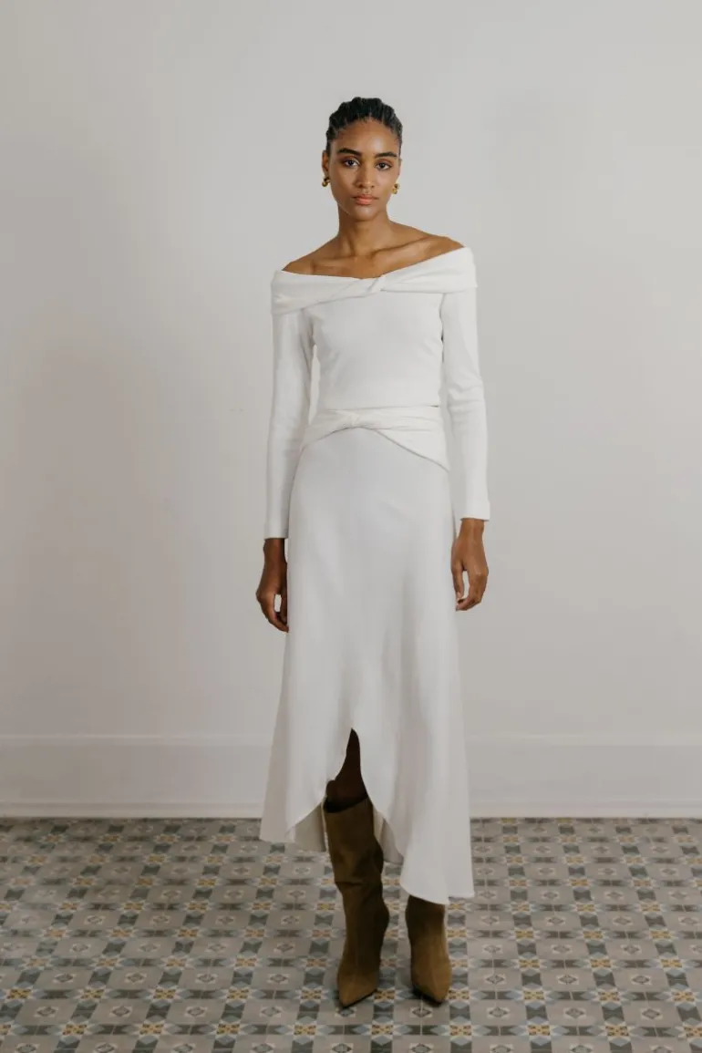 Skirts<CULT MIA PINA SKIRT White, Black