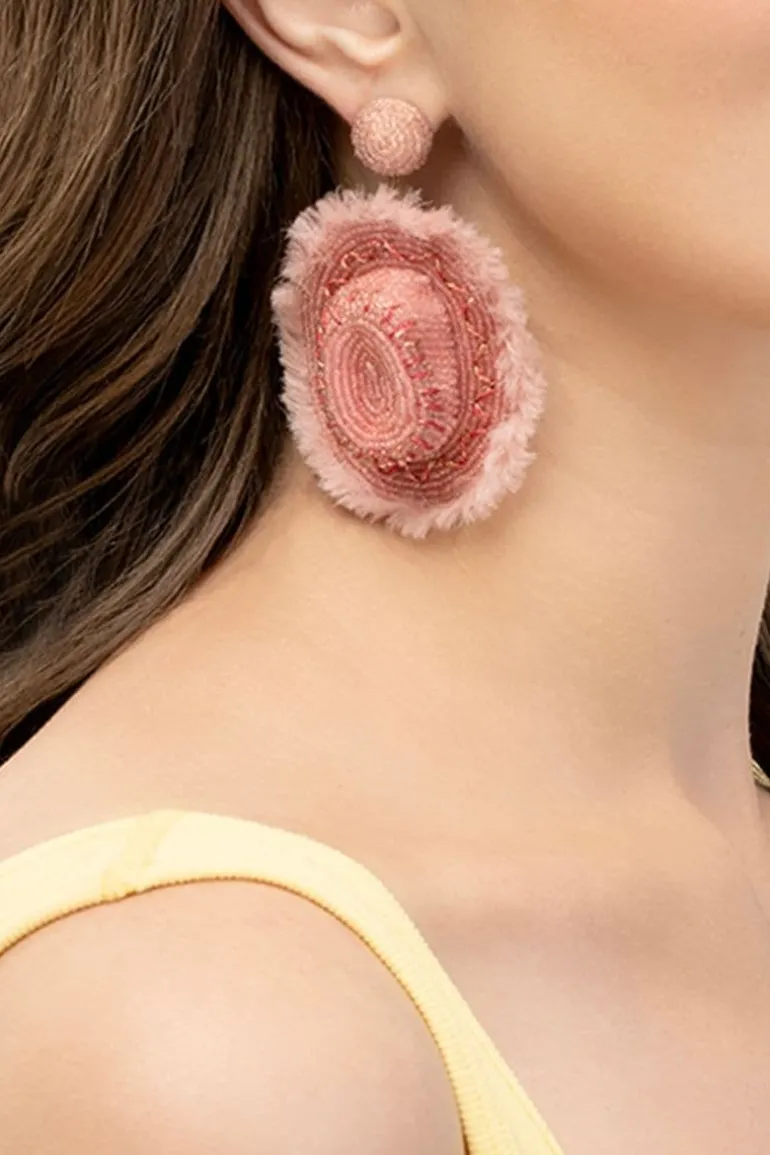 Earrings<CULT MIA COWGIRL EARRINGS Pink