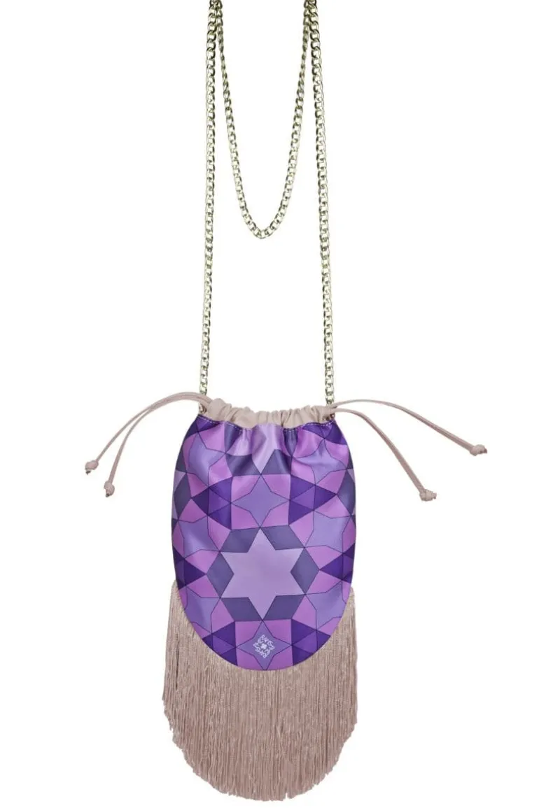 Top Handle Bags<CULT MIA PINK GEO STAR POSH TASSEL BAG Multicolor