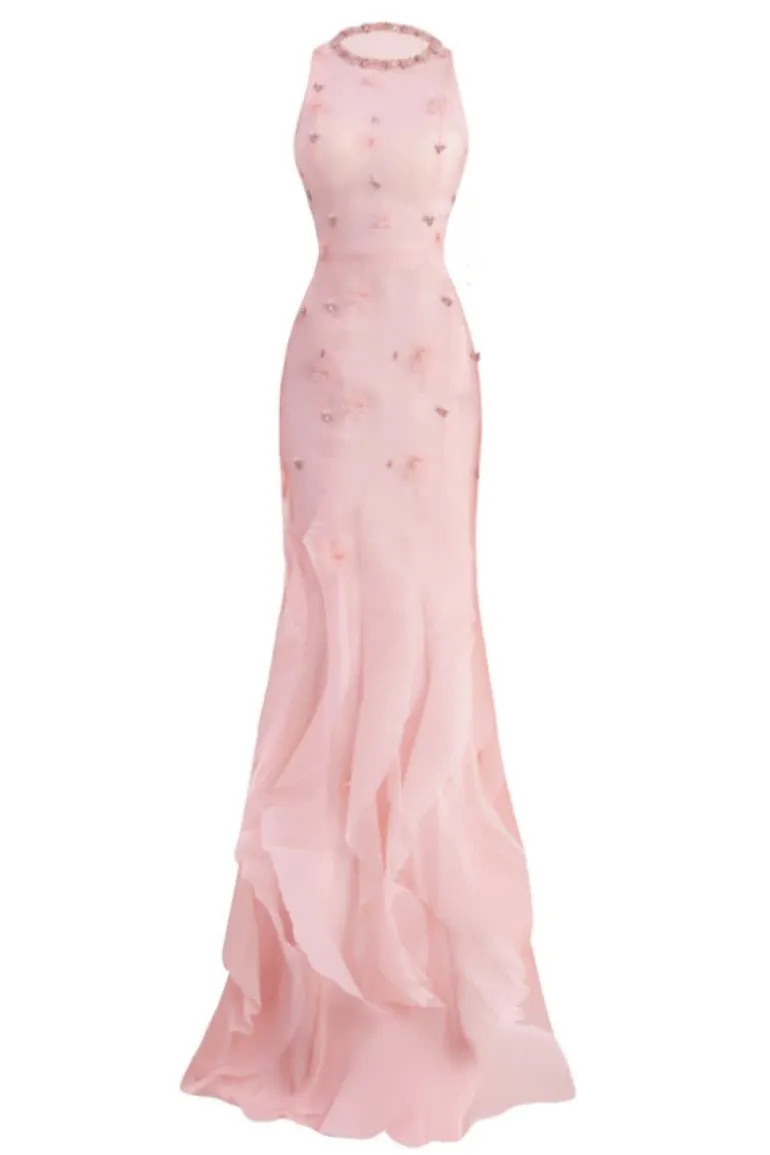 Dresses | Gowns<CULT MIA LAYERED ORGANZA MAXI DRESS Pink