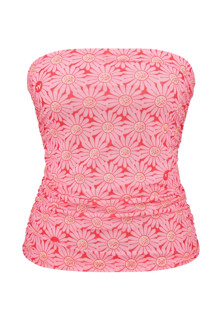 Tops<CULT MIA PRINT TOP Pink