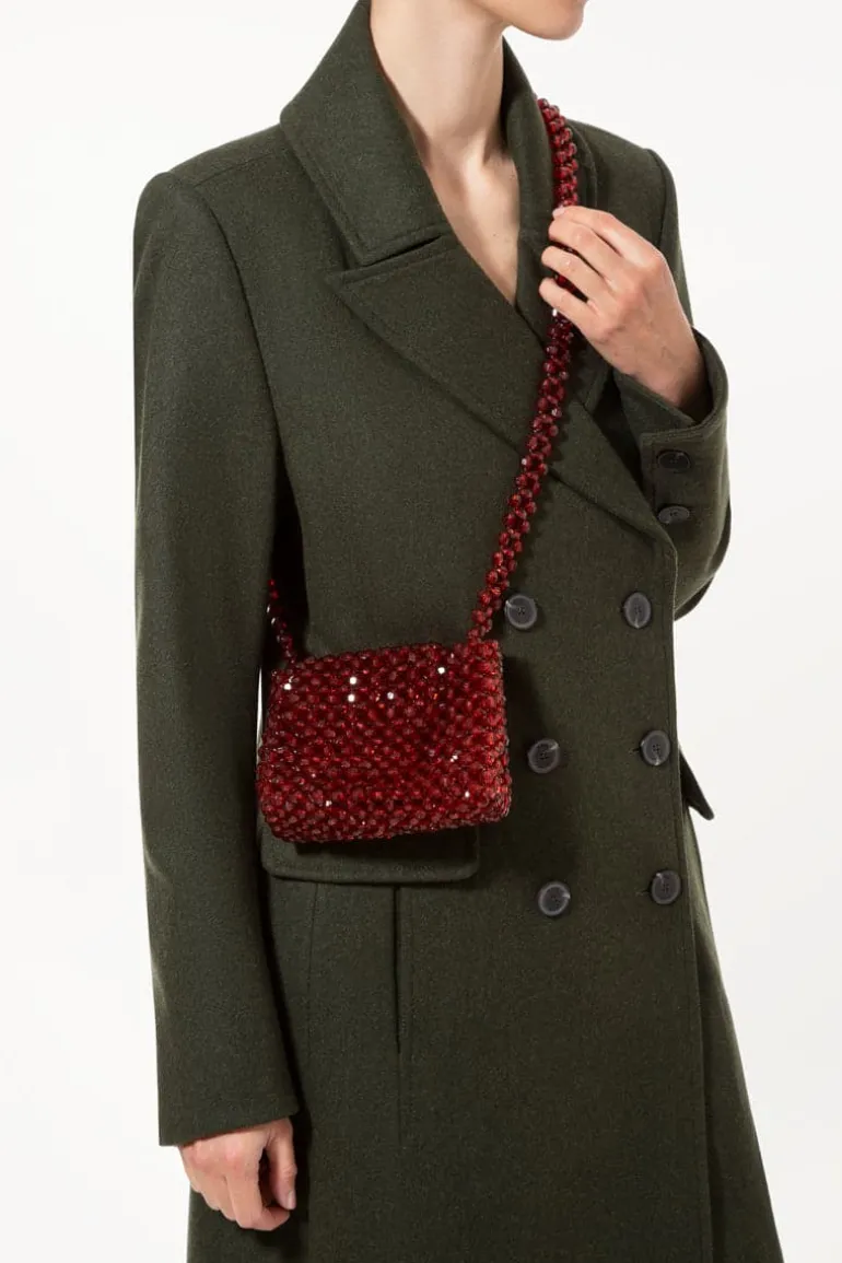 Shoulder Bags<CULT MIA ANI CROSSBODY BAG Pomegranate