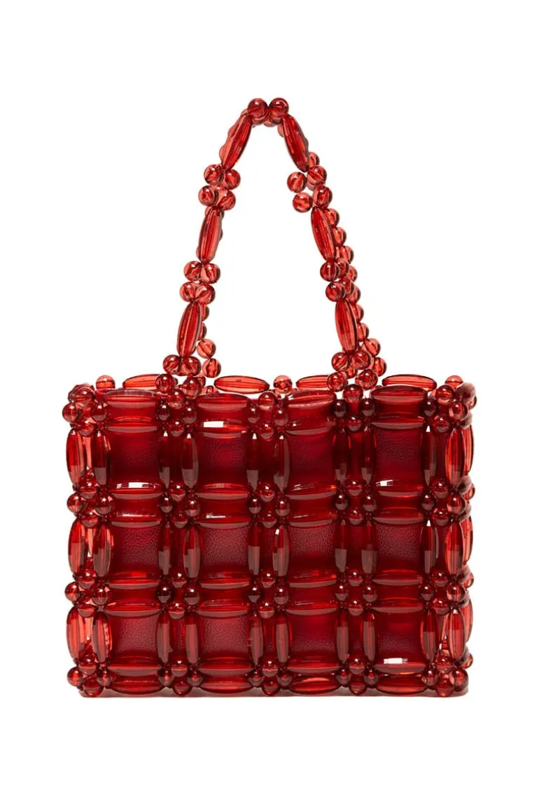 Top Handle Bags<CULT MIA MARISHA TOTE Pomegranate
