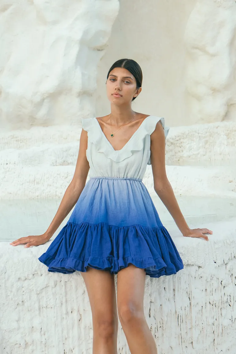 Dresses | Mini Dresses<CULT MIA PRETTY MINI DRESS Degrade Blue