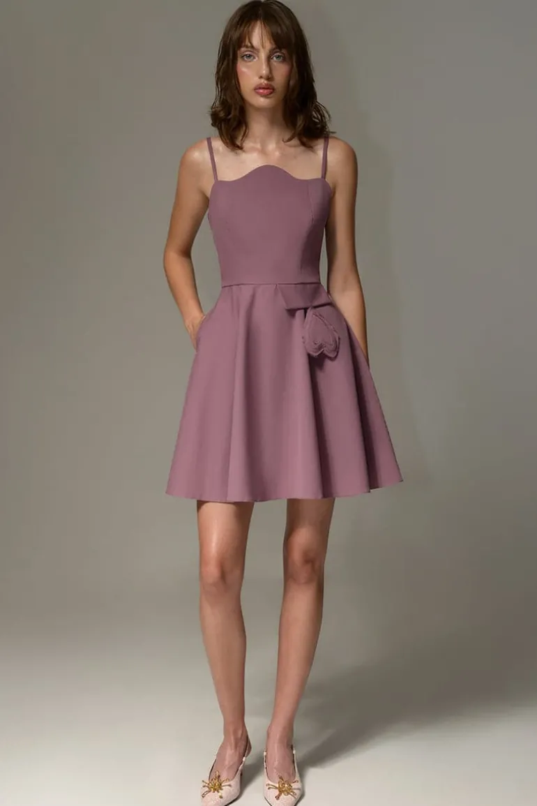 Dresses | Mini Dresses<CULT MIA PURPLE PASSION DOLL MINI DRESS Midnight Purple