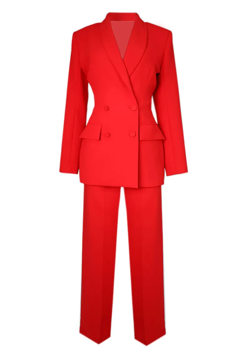 Outfit Sets<CULT MIA HOURGLASS SUIT SET Red