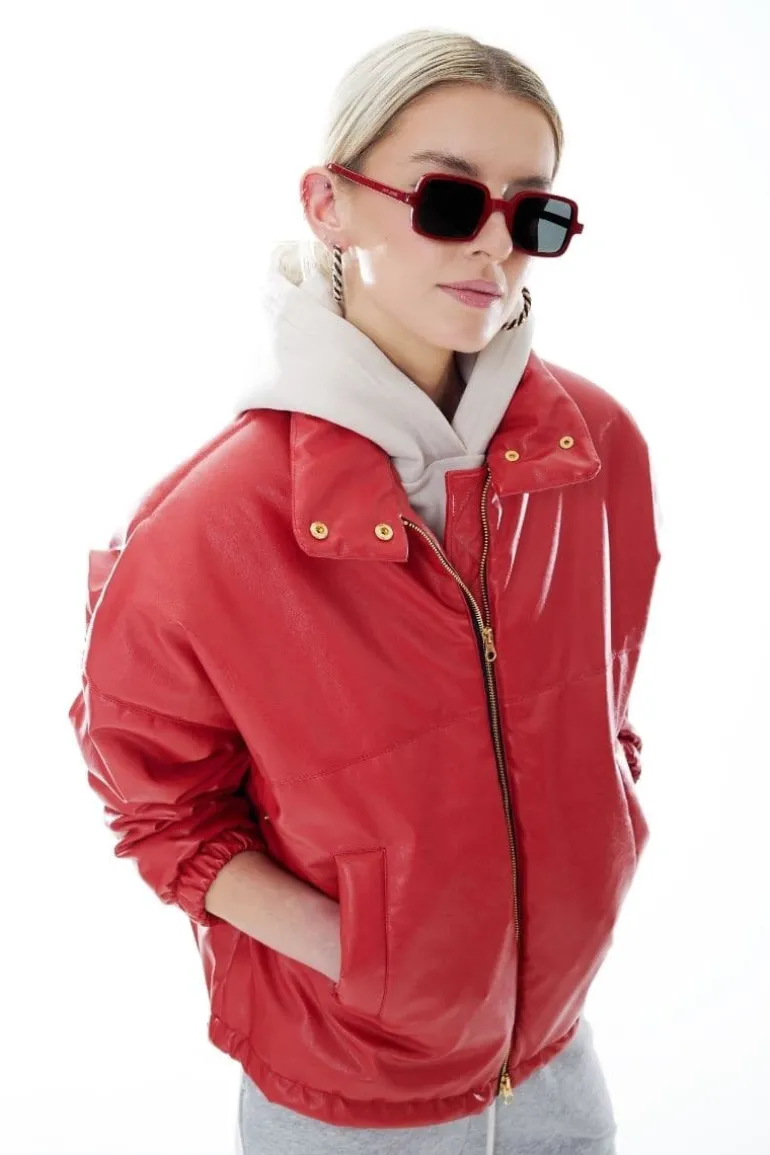 Jackets<CULT MIA THE BILLY JACKET Red
