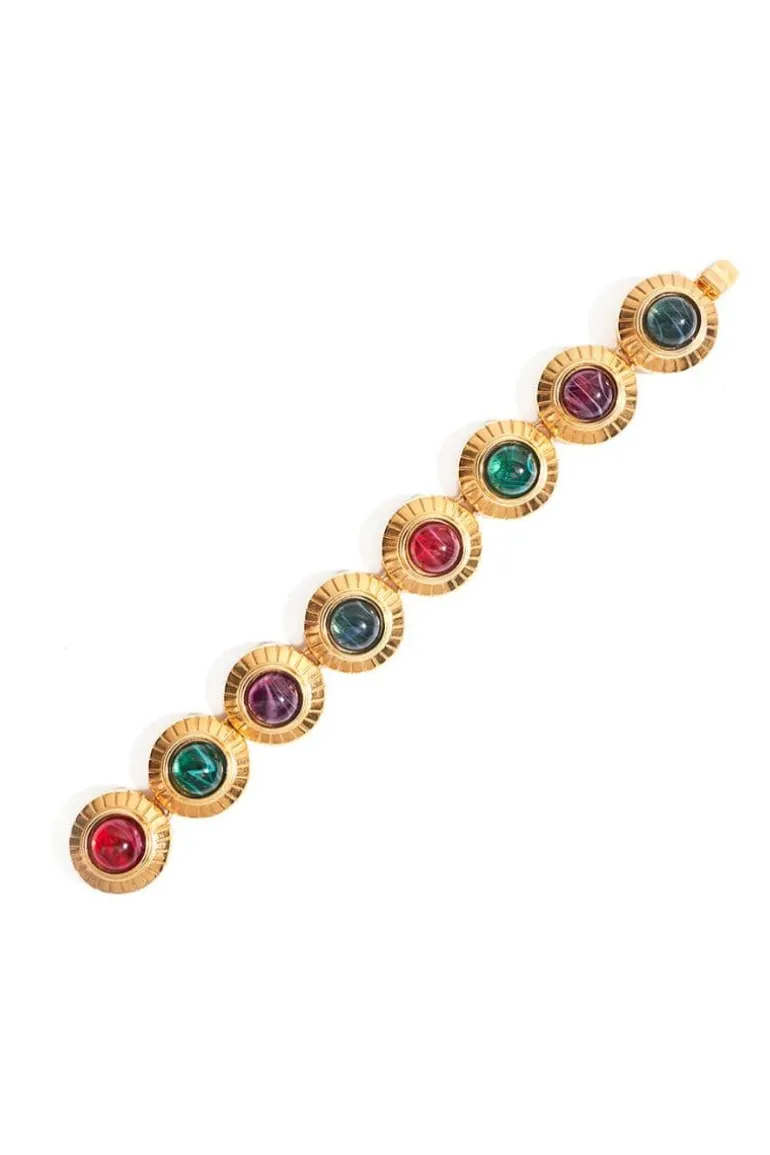 Bracelets<CULT MIA REN MULTISTONE BRACELET Gold